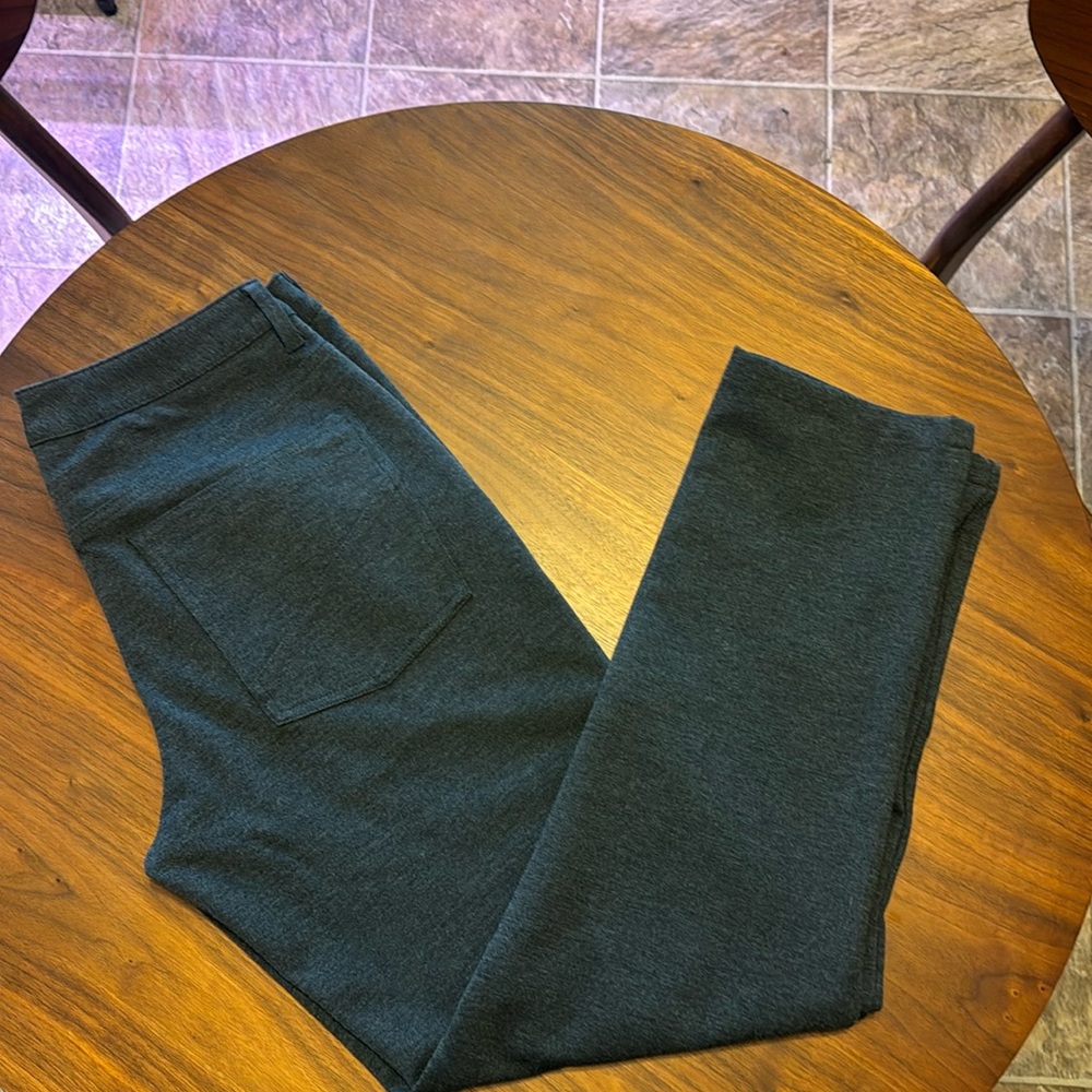 Postmarc slacks. Very soft and form fitting.